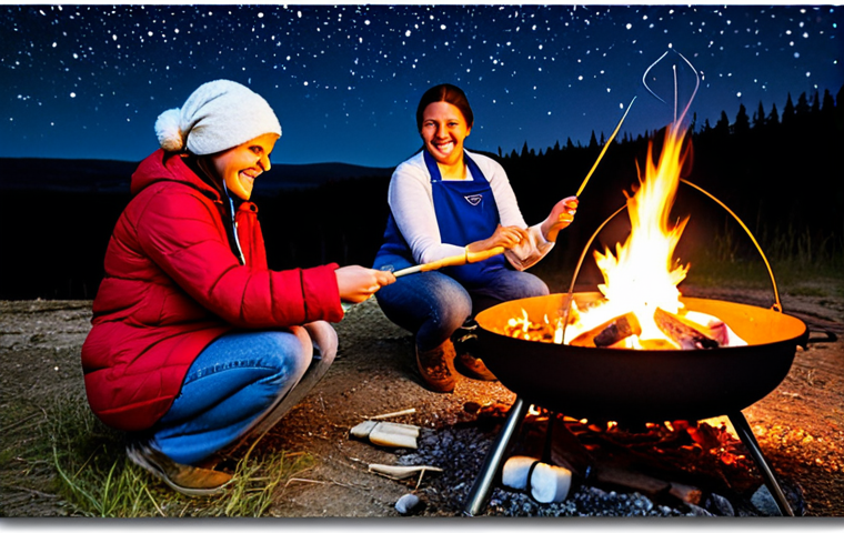 캠프파이어 준비 - Campfire Preparation**
"A family-friendly scene of people preparing for a campfire at a campsite. T... 캠프파이어 준비 - Campfire Preparation**
"A family-friendly scene of people preparing for a campfire at a campsite. T...